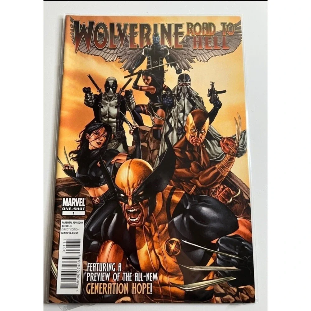 Wolverine The Road To Hell #1 2010 One-Shot Mico Suayan Cover Marvel